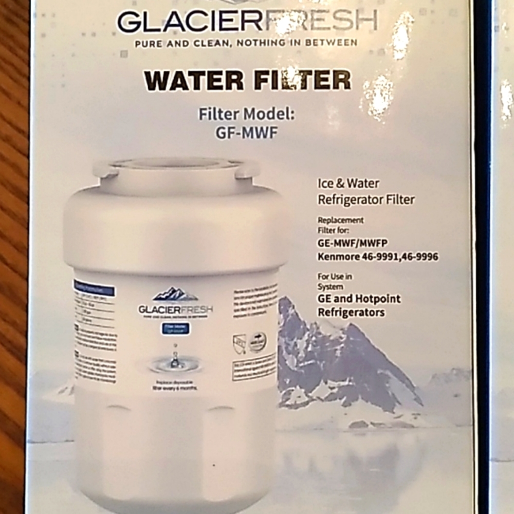 Glacier Fresh Refrigerator Ice and  Water Filters